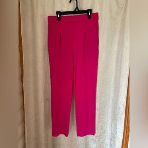 Ann Taylor Pink Pleaded Dress Pant